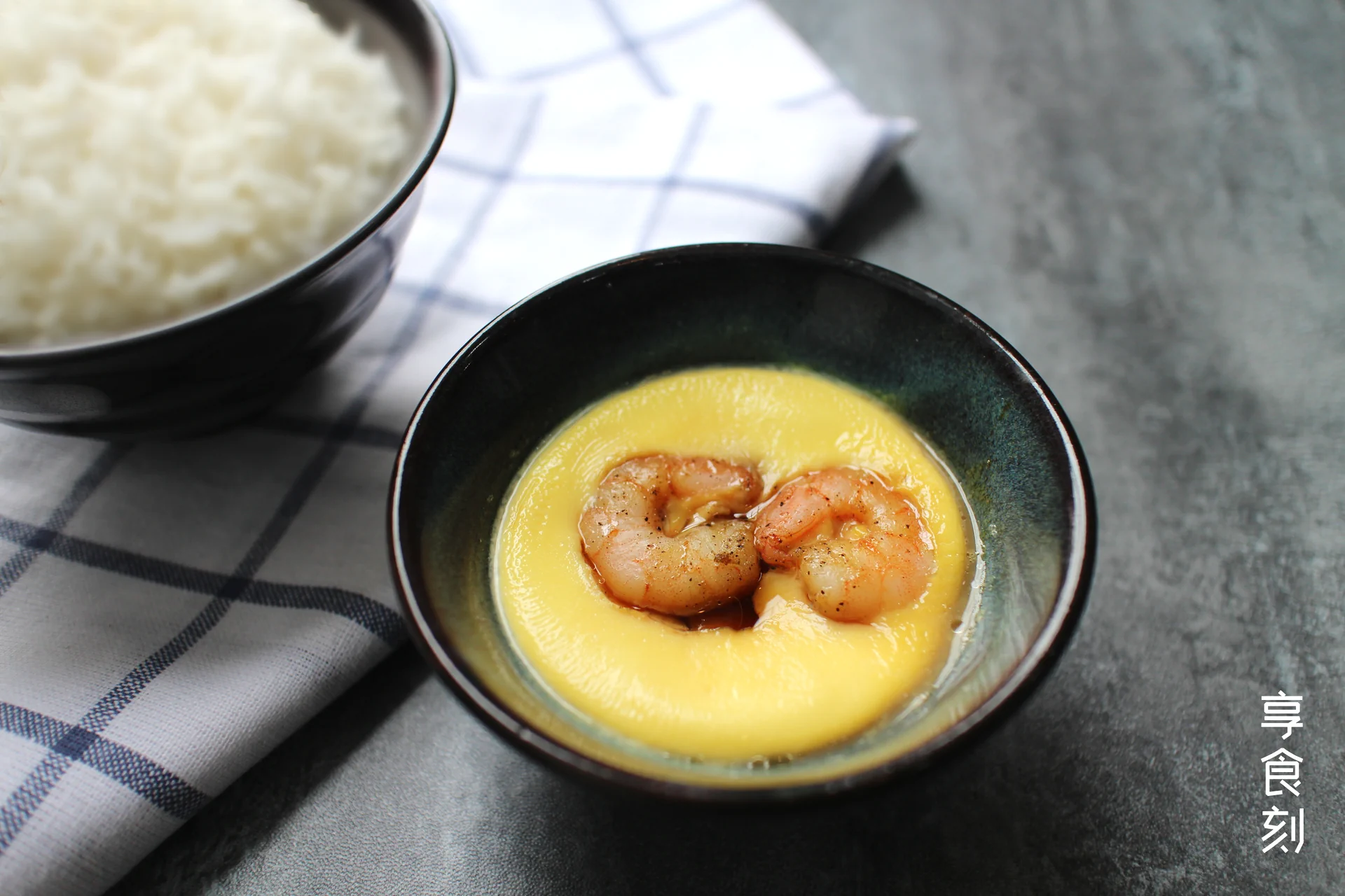 Finished dish photo of 【Microwave】3-Minute Steamed Egg Custard